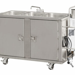 3 Bowl Cleanup Sink | Request a Quote