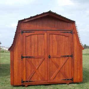 mini wooden barn