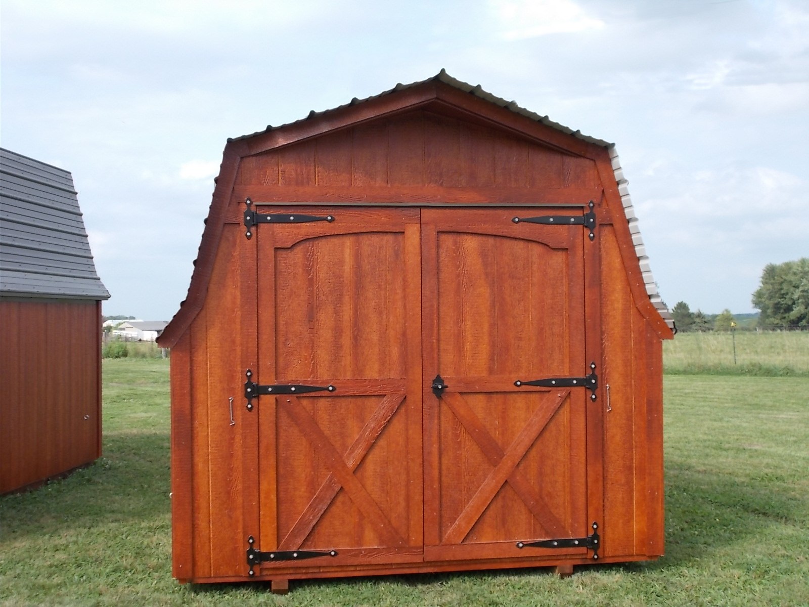 mini wooden barn