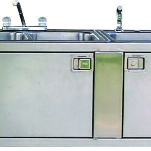 4 Bowl Cleanup Sink (Trailer Mounted) | Request a Quote