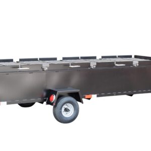 Meadow Creek BBQ144 Commercial Chicken Cooker Trailer (4 pit) | Request a Quote