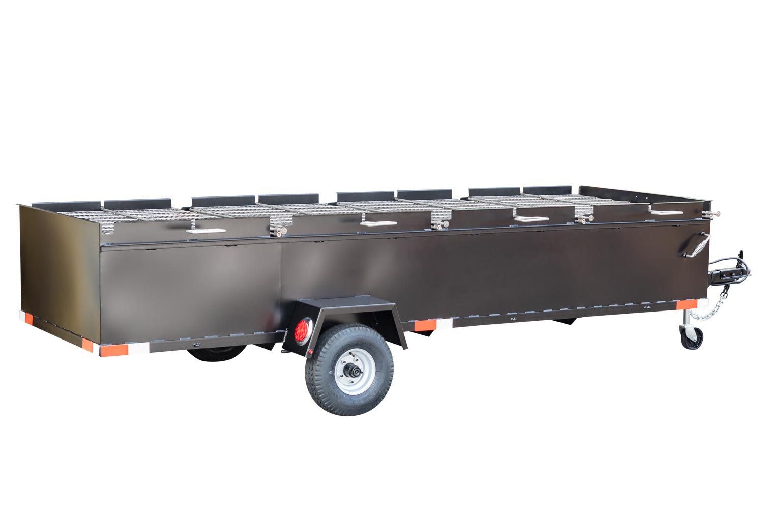 Meadow Creek BBQ144 Commercial Chicken Cooker Trailer (4 pit) | Request a Quote