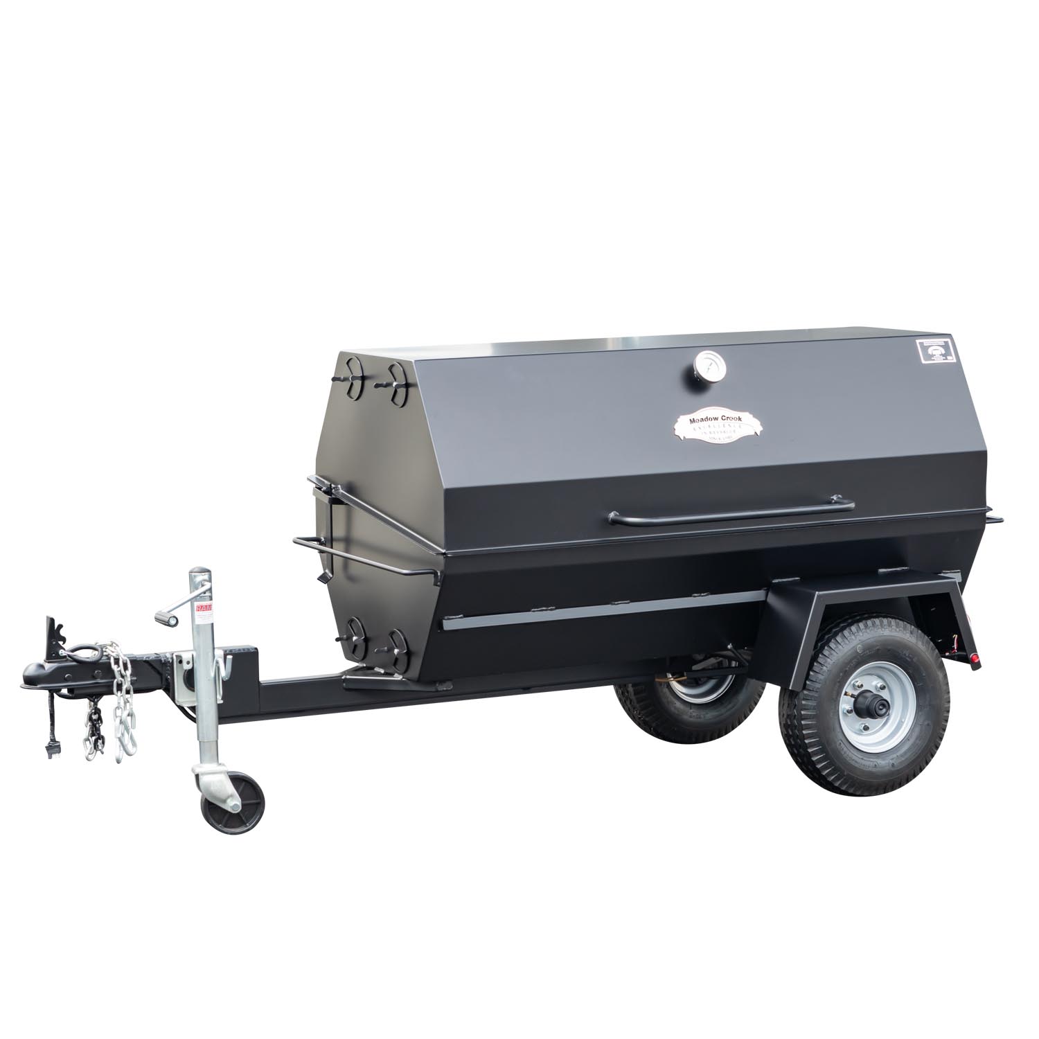 Meadow Creek PR60T 60" Charcoal Pig Roaster Trailer | Request a Quote