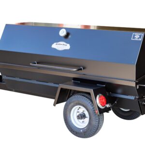 Meadow Creek PR72T 72" Charcoal Pig Roaster Trailer | Request a Quote