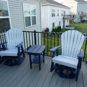 swivel glider patio chair