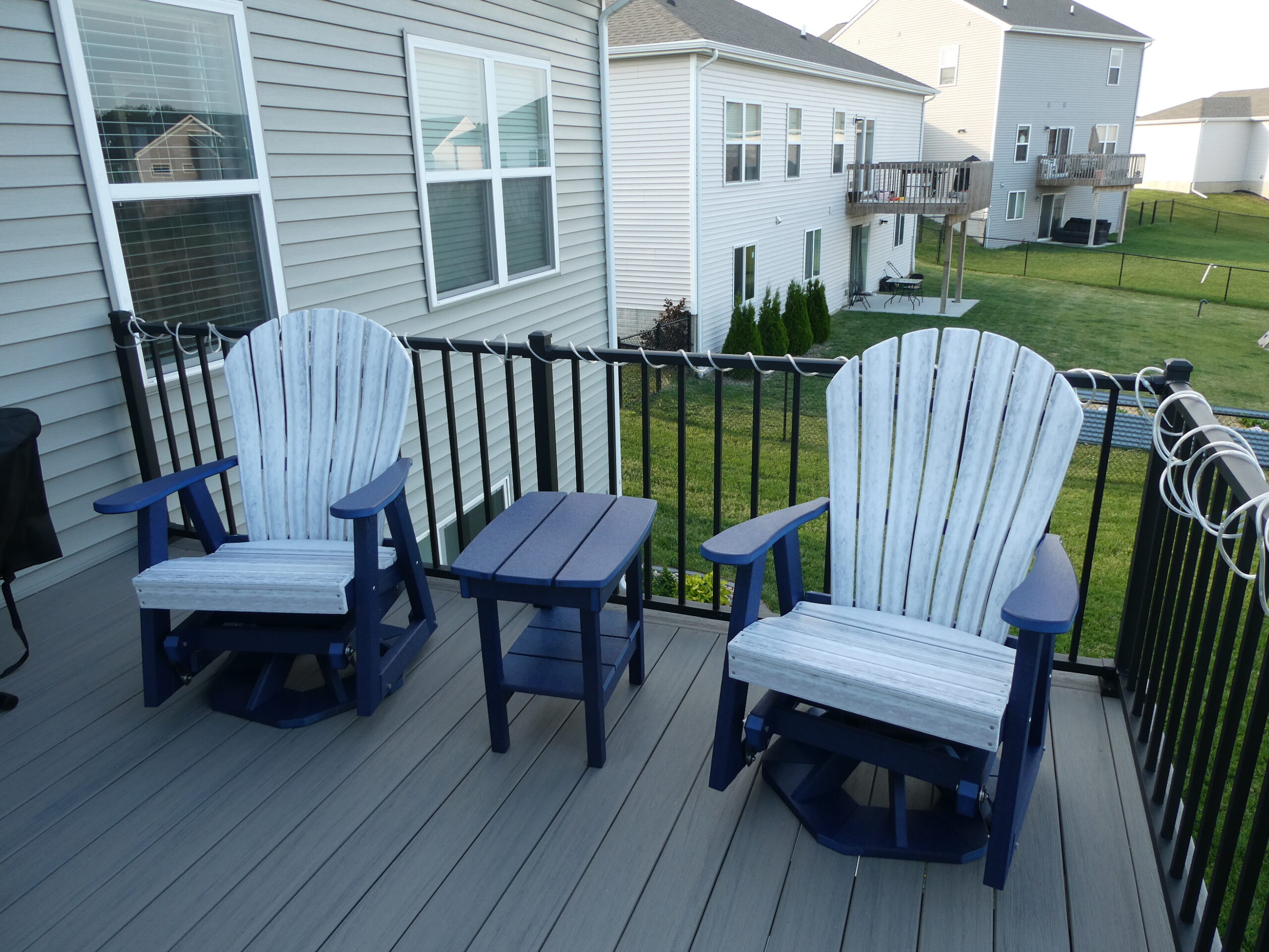 swivel glider patio chair